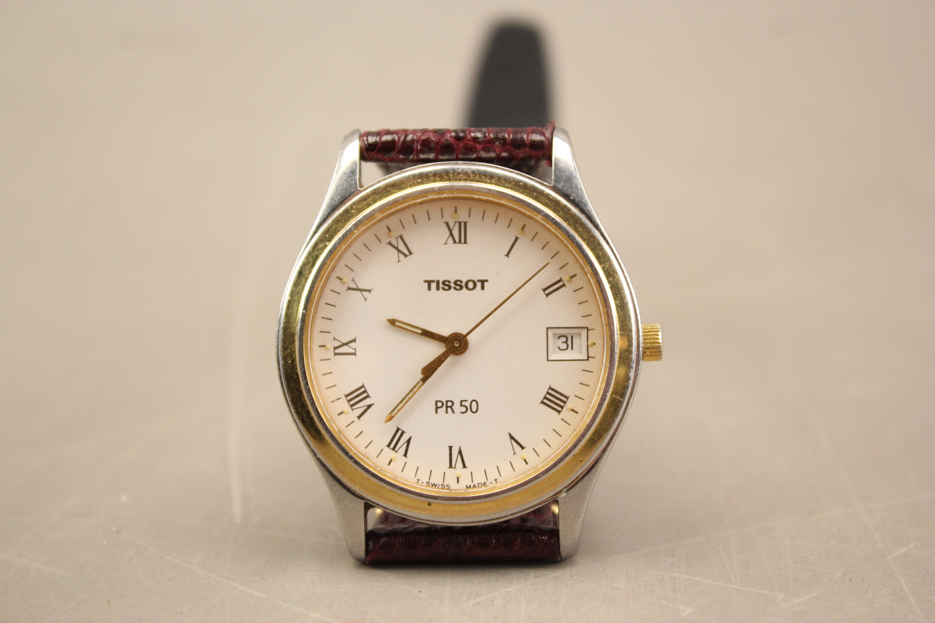 Armbandsur herr Tissot PR 50 Eskilstunaauktionsverk